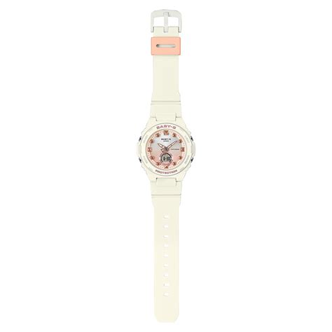 Reloj Baby G Bga A Resina Mujer Blanco Btime