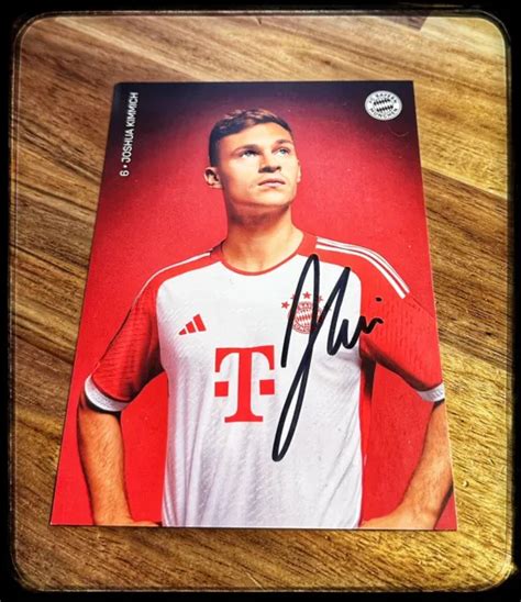 NEU AUTOGRAMMKARTE von Joshua Kimmich Bayern München 23 24