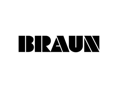 Braun Logo PNG Transparent Logo - Freepngdesign.com