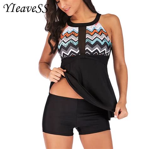 Plus Size S 5xl Women Halter Swimsuit Tankini Swimsuits Women Retro