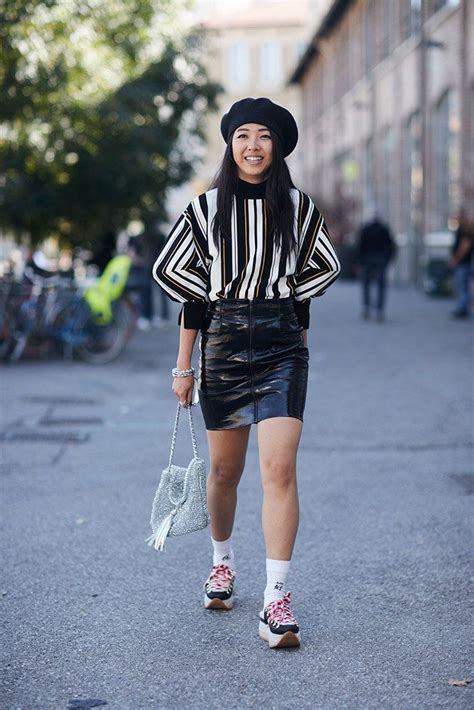 Cool Ways To Show Off Your Chunky Sneakers Milan Fashion Week