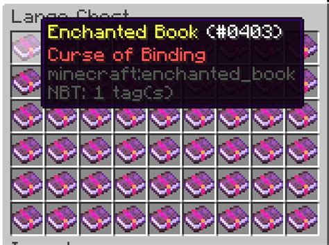 [AUCTION] DC of Curse of Binding and Curse of Vanishing | Empire Minecraft