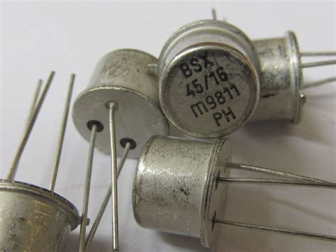 10 Stück Bsx45 16 Philips Npn Transistor To39 Ebay