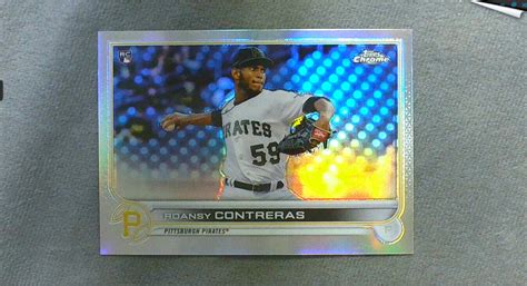 2022 Topps Chrome Refractor 53 Roansy Contreras RC Pirates EBay