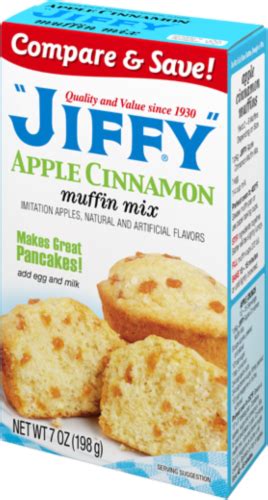 Jiffy Apple Cinnamon Muffin Mix 7 Oz Fred Meyer