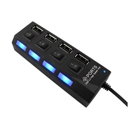 Usb Hub 4 Port 2 0 With Button