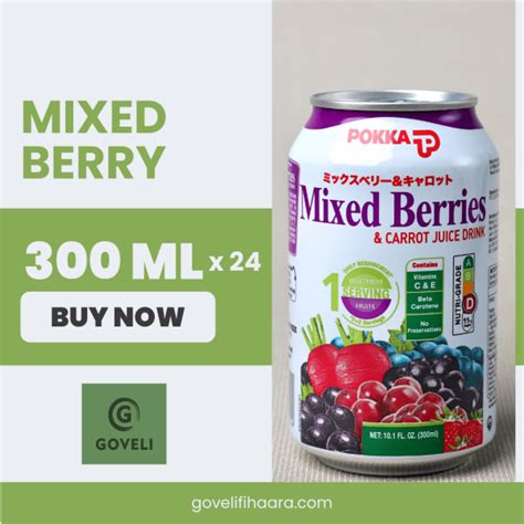 Mixed Berry Ml X Tin Goveli Fihaara