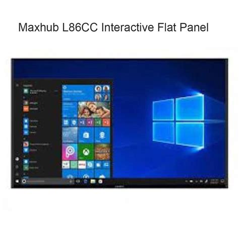 X Black Maxhub L Cc Interactive Flat Panel Power Consumption