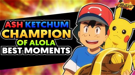 Ash Ketchum - The Alola Pokémon Champion From Pallet Town 🏆 (Best ...