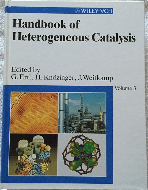 Handbook Of Heterogeneous Catalysis Volume Set Ertl Gerhard