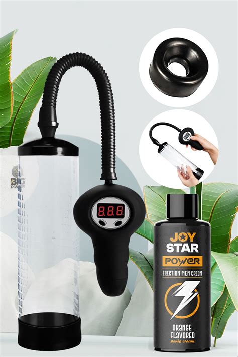 Refresh Penis Pompası Dijital Göstergeli Silikon Başlık Penis Pompa ...