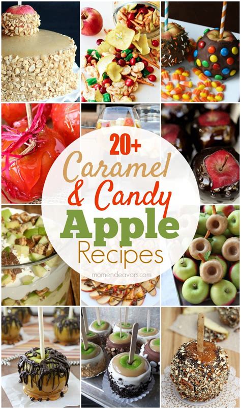 20+ Caramel & Candy Apple Recipes - Mom Endeavors