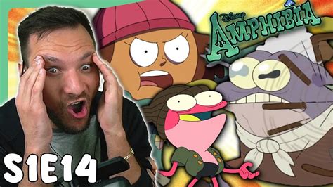 What The Hello Amphibia 1x14 Reaction Snow Day Cracking Mrs