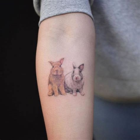 40 Awesome Bunny Rabbit Tattoos Hop To Pop