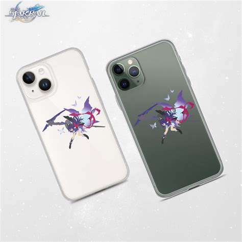 Honkai Star Rail Hsr Seele Clear Gaming Phone Case Butterfly Etsy