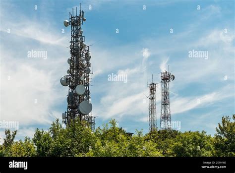 Telecommunication Tower Antennas Hi Res Stock Photography And Images