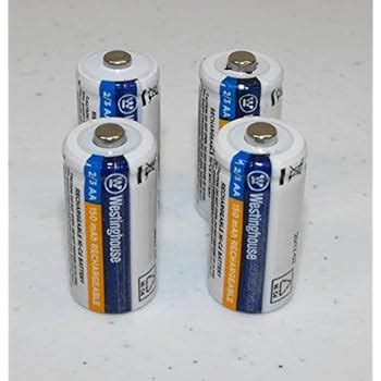 Amazon 4X Westinghouse 2 3 AA NI Cd Battery Rechargeable 1 2 V