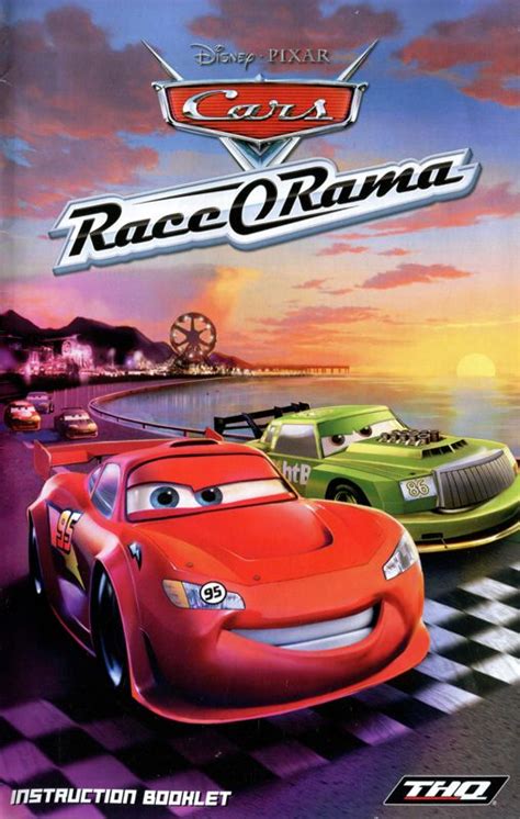 DisneyPixar Cars Race O Rama 2009 PlayStation 2 Box Cover Art