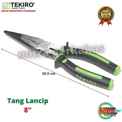 Jual Tang Lancip Tekiro 8 Long Nose Pliers Tekiro 8 Inchi Di Lapak