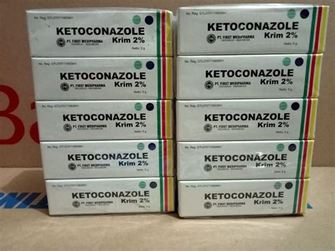 Ketoconazole Krim 2 Tube 5 Gr Pt First Medipharma