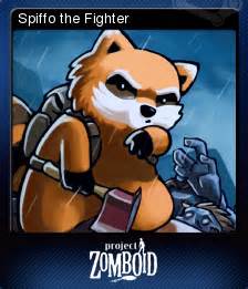 Project Zomboid - Spiffo the Fighter | Steam Trading Cards Wiki ...