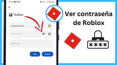 Cómo Ver La Contraseña De Roblox En El Móvil 2024 Ver Contraseña De