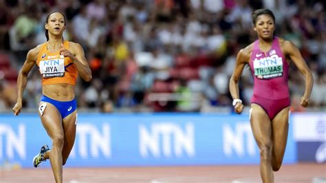 Persoonlijk Record Maar Geen WK Finale Voor Jiya Op 200 Meter