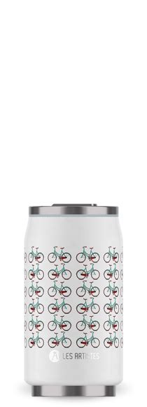 Lata isotérmica Bicycle 280 ml Les Artistes Paris