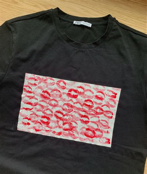 DIY kisses T Shirt Kreative geschenke für freund Süße geschenke Diy