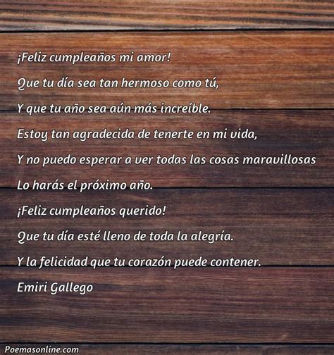 Cinco Poemas De Feliz Cumpleaños Amor Poemas Online