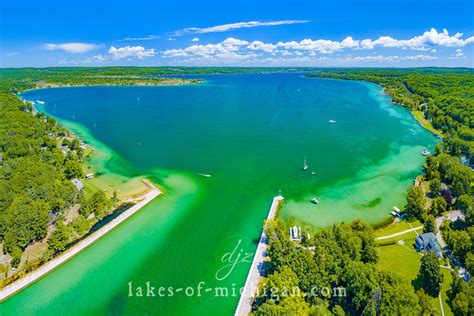 Portage Lake near Onekama — Dan J. Zeeff - Aerial, Landscape, & Architectural Photographer based ...