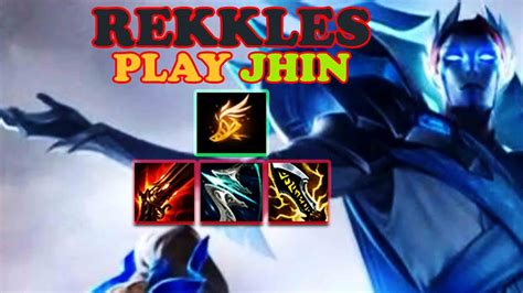 REKKLES PLAYS ADC JHIN VS JINX EUW CHALLENGER PATCH 12 3 YouTube