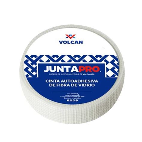 Cinta Autoadhesiva Volcanita JuntaPro 45m Volcan Juntas Y