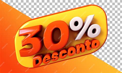 30 Por Cento De 20 Mil - Premium PSD | Selo promocional 3d 30 porcento de desconto