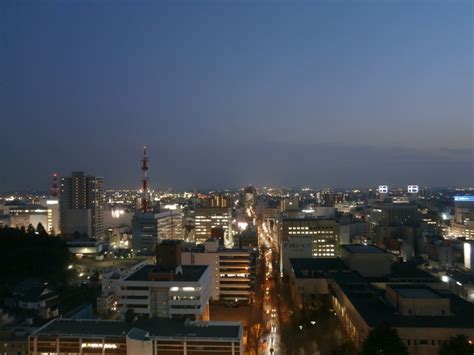 美しさ Lv2 5 】 栃木県庁 展望ロビーの夜景 夜景ワールド