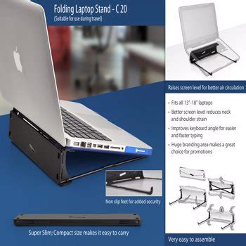 Power Plus Folding Laptop Stand