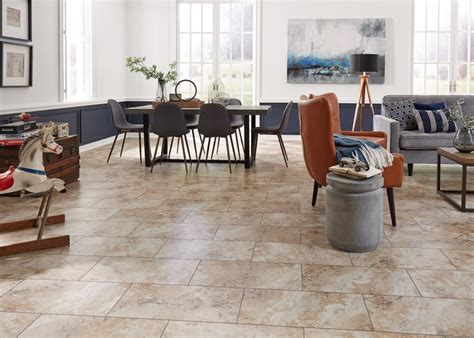 Coreluxe Ultra 8mm Jove Travertine Waterproof Rigid Vinyl Plank