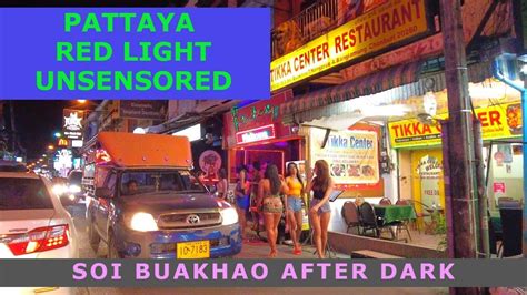 K Pattaya Uncensored Red Light Soi Buakaho After Dark K Youtube