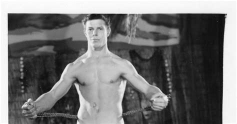 Male Models Vintage Beefcake Ray Robirds Photographed By The Athletic