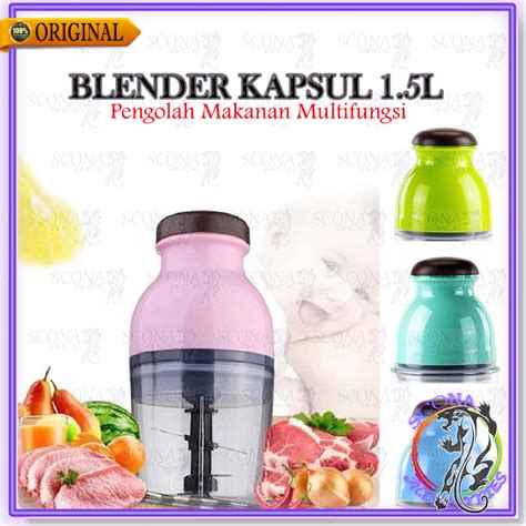 Jual Blender Capsule Portable Elektrik Kapsul Quatre Penggiling