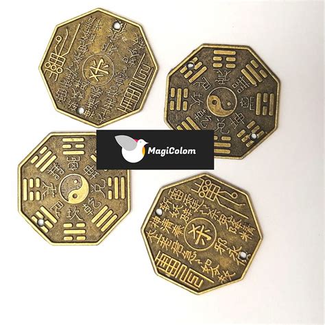 Moneda Chinas Con Símbolo Del Ying Yang Tienda Esotérica Magicolom