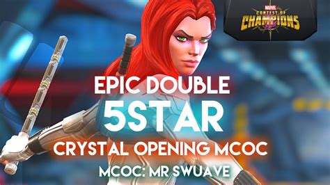 Epic Double 5star Crystal Opening Mcoc Youtube