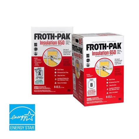 Froth Pak Low Gwp Spray Foam Sealant Insulation Kit The