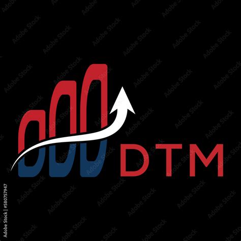 DTM letter logo.DTM Red and Blue Shield Emblem Logo Template.DTM ...