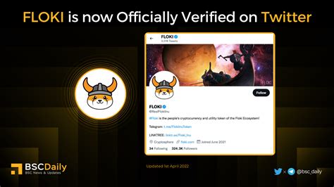 BSCDaily On Twitter RealFlokiInu Is Now Official Verified On