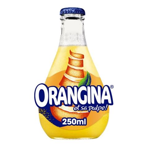 Orangina 250ml Nrb Glass Bottle 12 Pack