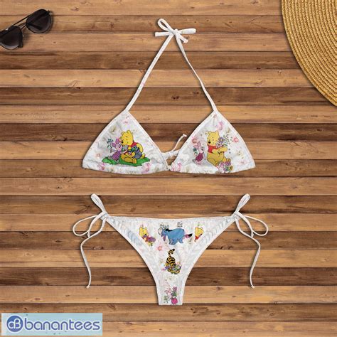 Winnie The Poohawaiian String Bikini Set Summer Gift For Women Banantees