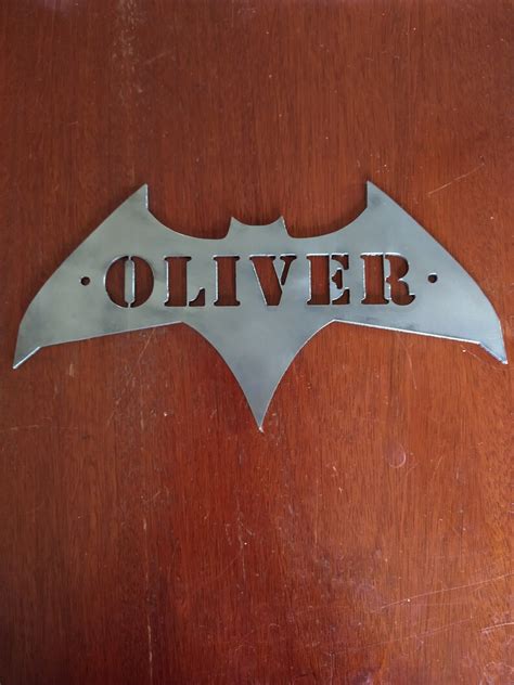 Personalized Batarang Indoor/outdoor Multiple Sizes and Colors - Etsy