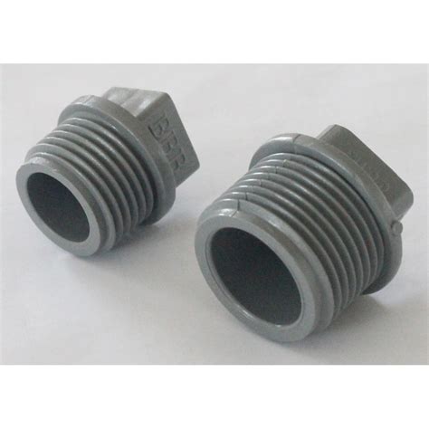 BBB PVC Pipe Fitting Plug 1 2 Inch 15 Mm And 3 4 Inch 20 Mm