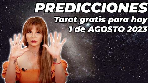 Mhoni Vidente Vaticina PrediccionTarot de hoy 1 de Agosto Eres más